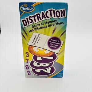 Distraction Thinkfun Game of Memory and Hilarious Diversions Complete